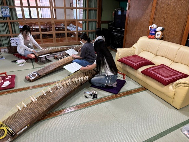 箏曲部　合宿写真⑧